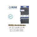 Izar - coffret 5 forets hsse 5%cobalt queue hexagonale E6.3