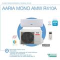 Riello - Ensemble climatisation 5KW monosplit dc Inverter complet (ui + ue) R410A 230V 18000BTU