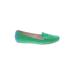 Plenty By Tracy Reese Flats: Green Solid Shoes - Women's Size 40 - Almond Toe