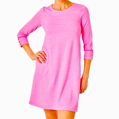 Lilly Pulitzer Dresses | Lilly Pulitzer Upf 50+ Solia Swing Dress - Heathered Soleil Pink Size Xs | Color: Pink | Size: Xs