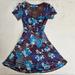 Free People Dresses | Free People Womens Small Purple & Blue Floral Dress | Color: Blue/Purple | Size: S