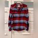 American Eagle Outfitters Tops | American Eagle Outfitters Amazingly Soft Flannel | Color: Blue/Red | Size: M