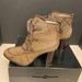 Ralph Lauren Shoes | New! Womens Ralph Lauren Mabel Leather-Trim Plaid Haircalf Boots. Size 7b. Nice! | Color: Brown | Size: 7