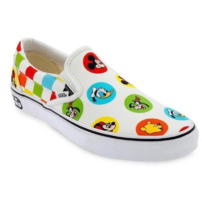 Disney Accessories | Mickey Mouse And Friends Sneakers For Adults By Vans Walt Disney World | Color: Cream | Size: Various