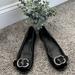 Gucci Shoes | Gucci Ladies Black Patent Leather Flats | Color: Black | Size: 7