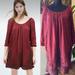 Zara Dresses | Euc Zara Trafaluc Collection Vinaccio Color W Black Embroidery Mini Dress Sz S | Color: Black/Red | Size: S