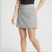 Athleta Skirts | Athleta Plaid Soho Skort | Color: Black/Gray | Size: 8