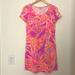 Lilly Pulitzer Dresses | Lilly Pulitzer| Bright Pink Mara Shirt Dress| Xs | Color: Orange/Pink | Size: Xs