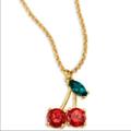 Kate Spade Jewelry | Kate Spade Ma Cherie Cherry Mini Pendant Necklace | Color: Red | Size: Os
