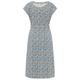 Tranquillo - Women's Kleid mit Bindegürtel - Kleid Gr L grau