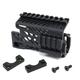 5KU B-11 + B-12 Tactical Handguard Set for GHK, LCT AKS-74U Airsoft AEG GBB (Black)