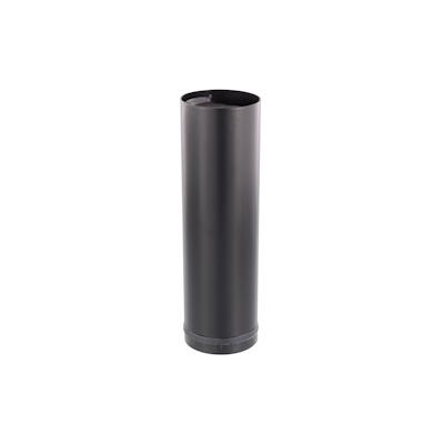 WAGNER Möbelbein/Systemrohr TENO - Ø 60 x 200 mm, individuell kombinierbar, Stahl, schwarz, Tragkraft 50 kg - 12301801 Image