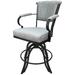 Miami Counter 26" or Bar 30" Metal Bar Stool on A Base