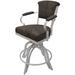 Miami Counter 26" or Bar 30" Metal Bar Stool on A Base