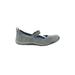 Lands' End Flats: Gray Solid Shoes - Women's Size 10 - Round Toe