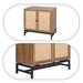 Bay Isle Home™ Analie 31.51" Sideboard Wood in Brown | 31.51 H x 31.51 W x 15.81 D in | Wayfair D487361281EA4B62823505A50D477EF7