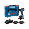 Bosch Professional Set: Akku-Bohrschrauber GSR 18V-90 C, 3 x ProCORE18V 4.0Ah, L-BOXX