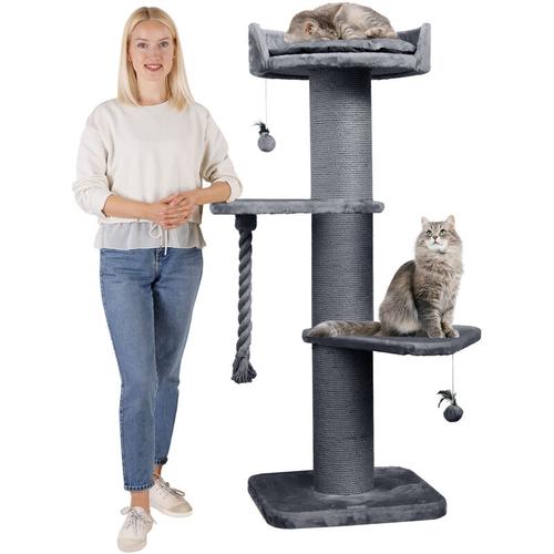 Happypet - Premium Kratzbaum Grosse Katzen Stabil 'Freddy' – Katzenbaum, Kletterbaum, für Maine