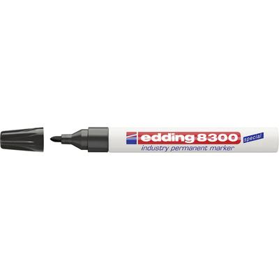 8300 industry permanent marker 4-8300001 Permanentmarker Schwarz wasserfest: Ja - Edding