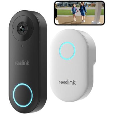 2K+ 5MP 2,4/5 GHz WiFi kabelgebundene Video-Türklingel mit Chime, Personenerkennung, Arbeitet mit Image