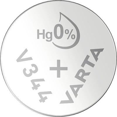Knopfzelle 344 1.55 v 1 St. 105 mAh Silberoxid silver Coin V344/SR42 NaBli 1 - Varta Image