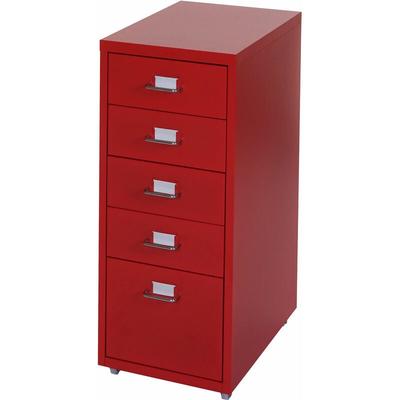 HHG - neuwertig] Rollcontainer Preston T851, Schubladenschrank Stahlschrank, 69x28x41cm 5 Image