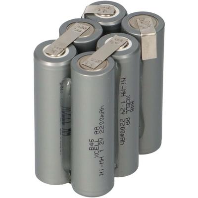 Verschiedene - Akkupack 7,2V 2200mAh Mignon Industrie-Akkus NiMH mit Lötfahne FlatTop Image
