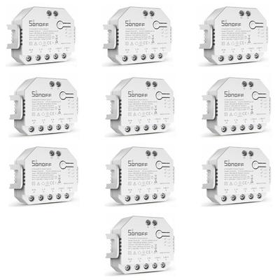 Mini Sonoff dual R3 2-Gang 2-Wege Smart Light Switch 10 pieces