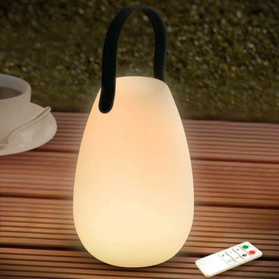 Wiederaufladbare Tischlampe für den Außenbereich LED 8 Farben Dimmbare kabellose Tischlampe mit