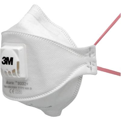 Aura™ 9332+ 9332+ Feinstaubmaske mit Ventil FFP3 d 10 St. en 149:2001, en 149:2009 din 149:2001, Image
