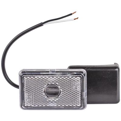 Dema - Begrenzungsleuchte Positionsleuchte mit Halterung 12 v weiß für Anhänger pkw Image