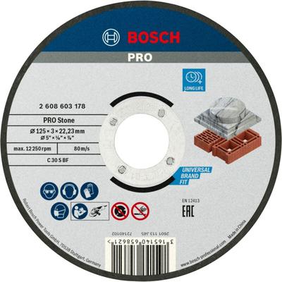 Bosch - pro Stone Trennscheibe 125 x 3 x 22,23 mm - 2608603178 Image