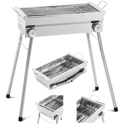 Royal Catering - Klappbarer Holzkohlegrill mit Rost 43 x 25 cm Image