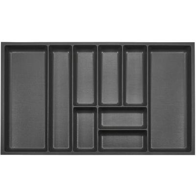 ORGA-BOX 3 Besteckeinsätze Tiefe 473 mm anthrazit Schubladeneinsätze Breite 791 mm für Schubladen Image