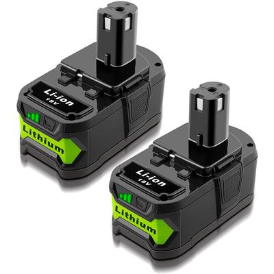 Pdstation - 2X P108 Akku für Ryobi Ersatzakku RB18L50 one+ 18V 7.0Ah Li-Ion P108 P104 RB18L40 Image