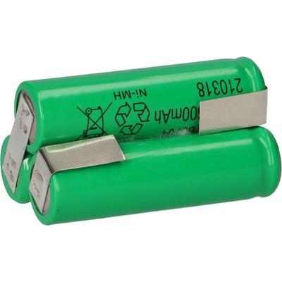 Verschiedene - 3,6V 1600mAh Akkupack Mignon aa Industrie-Akkus NiMH mit Lötfahne Akku Pyramide Image