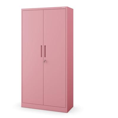 Metallschrank C34 Aktenschrank Werkzeugkschrank Umkleideschrank Spind Flügeltüren Kleiderstange Image
