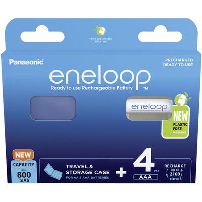 Eneloop eneloop HR03 +Box Micro (AAA)-Akku NiMH 800 mAh 1.2 v 4 St.