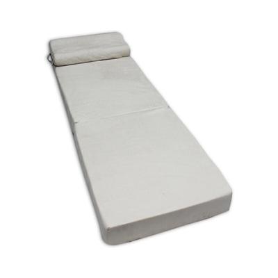 Viking Choice - Faltbare Matratze – Waschbarer Bezug – 70 cm x 200 cm x 15 cm – Creme Image