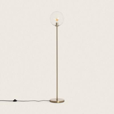 Stehlampe Metall und Glas Moonlight Clear Transparent Image