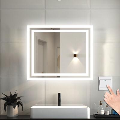 Duschparadies-de - led Badspiegel mit Beleuchtung Badezimmer Spiegel Kaltweiß mit Beschlagfrei Image