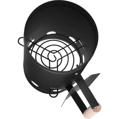 Maxxgarden - Anzündkamin 27x16cm - Grillkamin - Grillkohle Anzündkamin - Kohlekorb - Grill Image