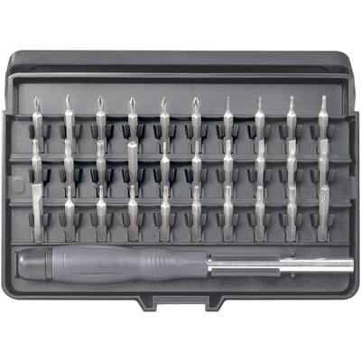 Toolcraft - 820935 Bit-Set 31teilig Schlitz, Kreuzschlitz Phillips, Kreuzschlitz Pozidriv, Image