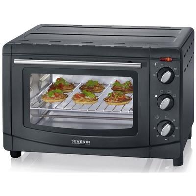 Freistehender backofen 20l 1500w schwarz - Severin - TO2067