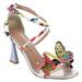 Betsey Johnson Trudie - Womens 9.5 White Sandal Medium