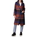 Walker Relaxed Fit Plaid Coat