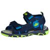 Sandale LICO "Sandale Palau V", Gr. 25, blau, Synthetik, Schuhe