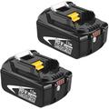 Batterie,2x 5.5Ah BL1850 18V Li-Ion lxt Batteria agli ioni di litio BL1850B BL1830 con