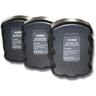 3x batteria sostituisce Bosch 2 607 335 709, 2 607 335 684, 2 607 335 692, 2 607 335 676 per