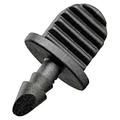 10 Pack (100 Total Fittings) Jaxnfuro 1/4 Inch Drip Barbed End Plug for Drip Irrigation Tubing - 10 Pack